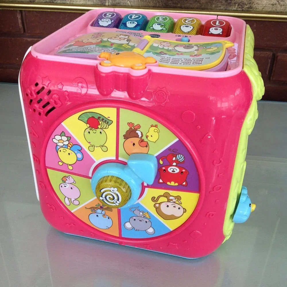 VTech Sort & Discover Learning & Development Activity Cube - Picture 5 of 7